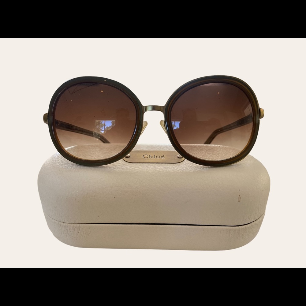 Chloe Sunglasses. Made in France.  As seen on Claudia Schiffer.